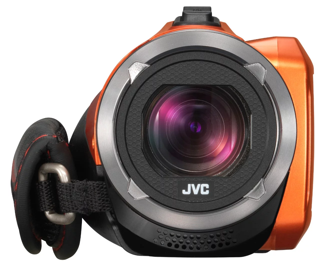 The JVC Everio GZ-R320 features a 40x optical zoom lens