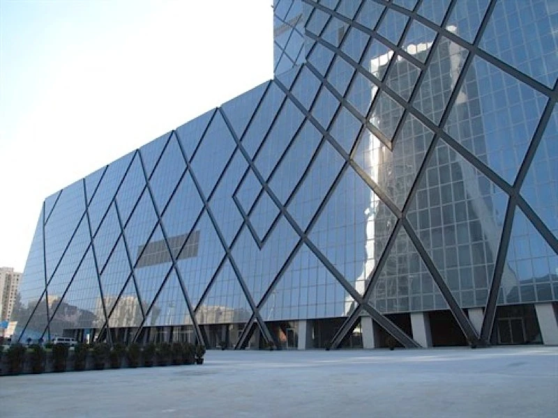 BTCC reflection, CCTV headquarters (Photo: OMA / Ou Qiang)