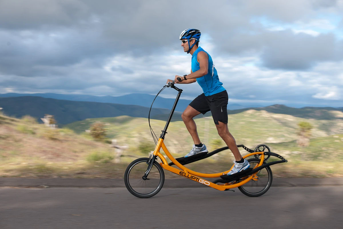Riders can push their workout up a notch to get up to 20 to 25 mph