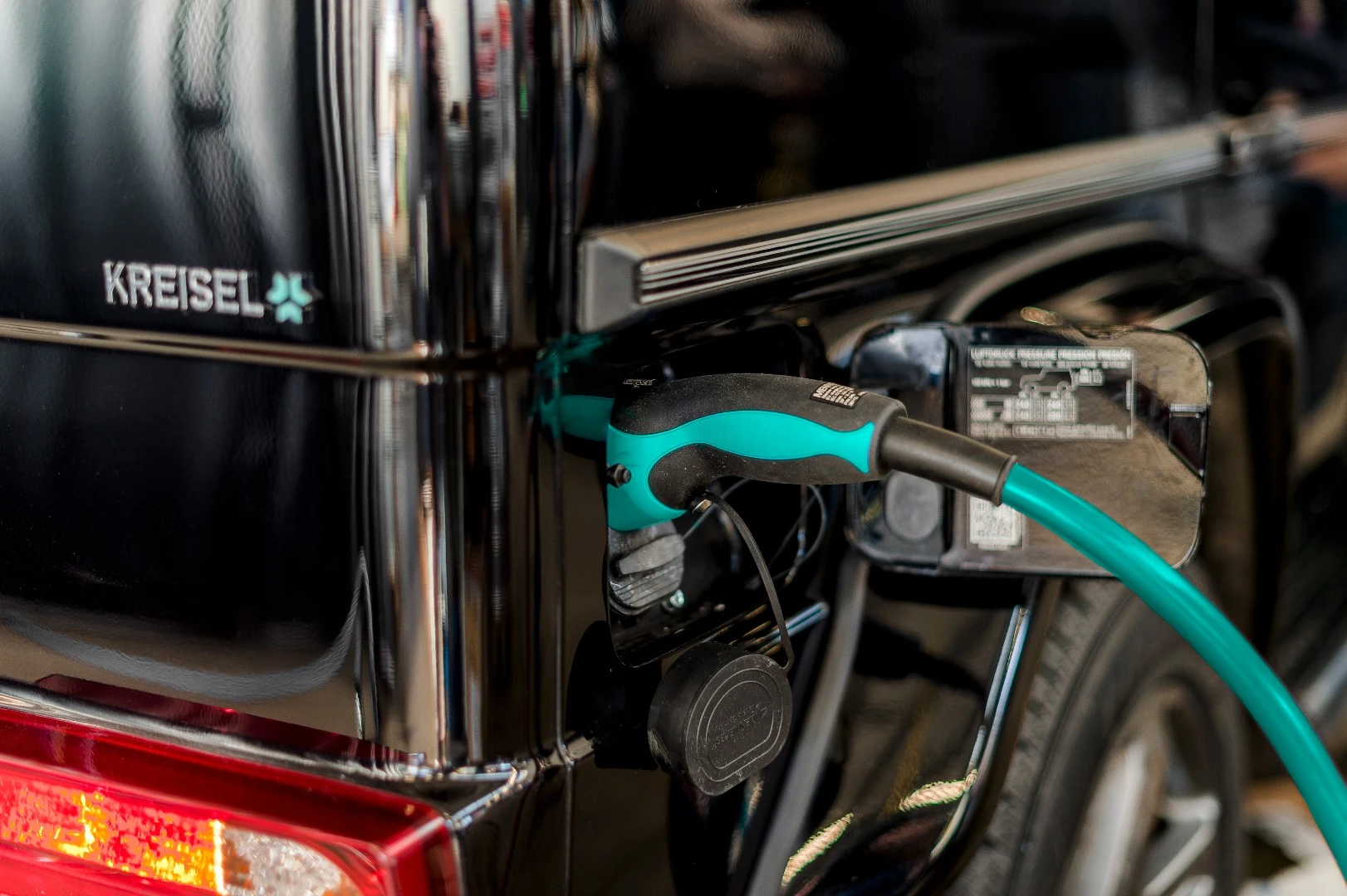 Kreisel says the G-Class can charge up to 80 percent in 25 minutes
