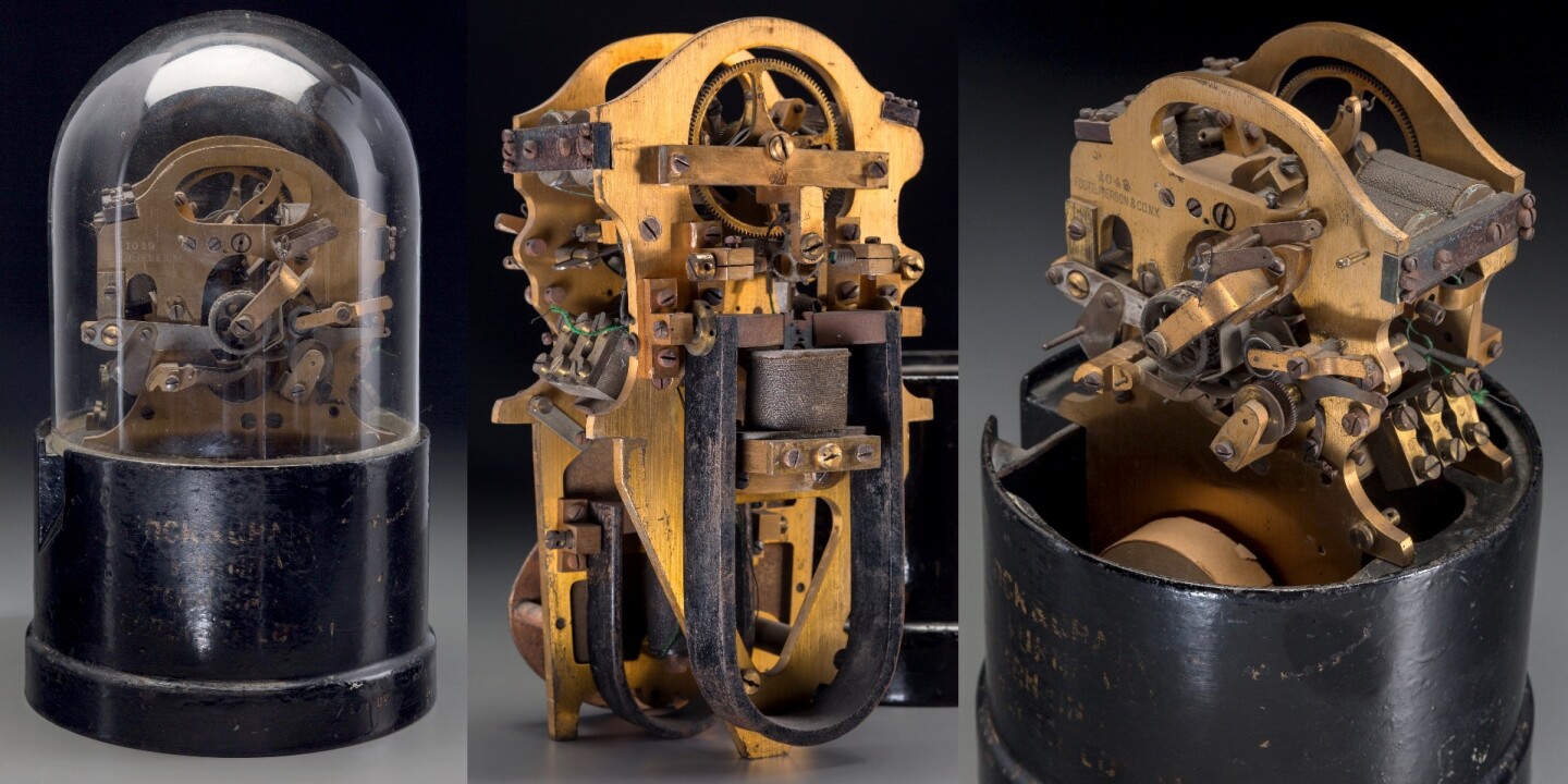 Just the toy for a stockbroker who values historical perspective (is that a redundancy?), this Thomas-Edison-designed stock ticker is estimated to sell for between $800 and $1,200.