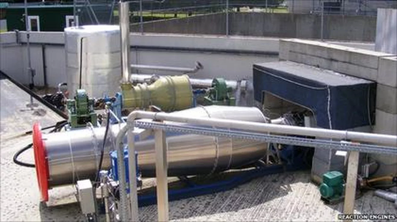 SABRE engine precooler undergoing tests