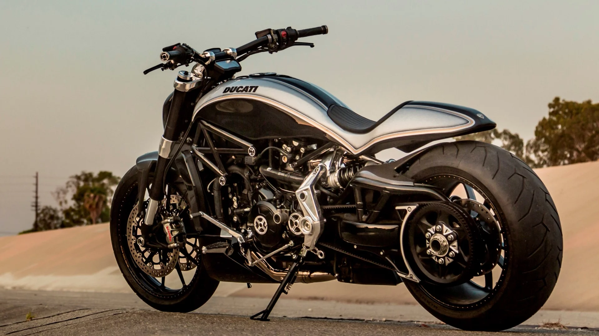 The Roland Sands XDiavel-based custom we covered in August, 2016.