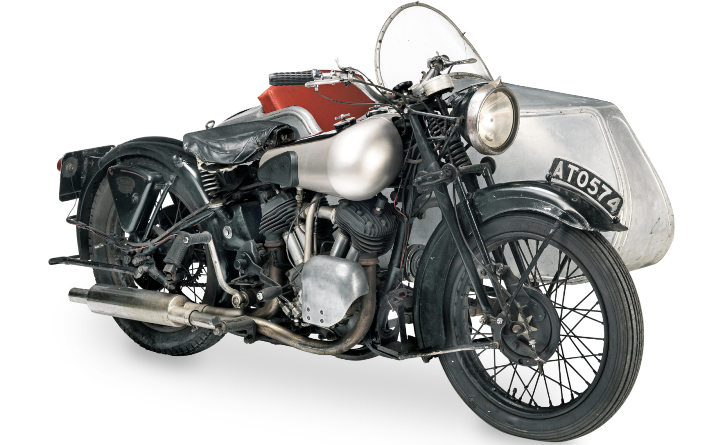 $92,073 | 1933 Brough Superior 1100cc 11-50HP Combination | Official Auction Description