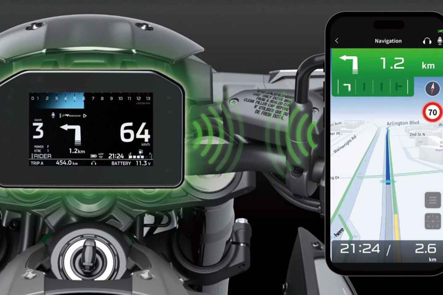 Kawasaki’s new voice command tech comes with 18 distinct commands
