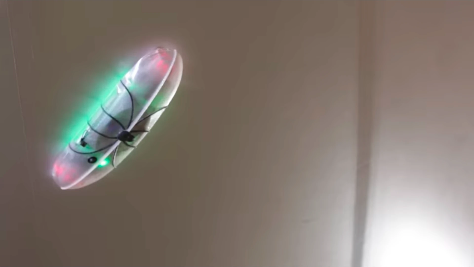 When Spider has detected a hole, the robot lines up its patching mechanism and automatically repairs it