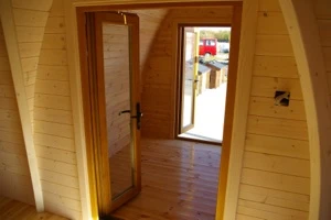 The PODhouses feature rugged durability, good insulation of the floors and walls and double glazed windows and doors