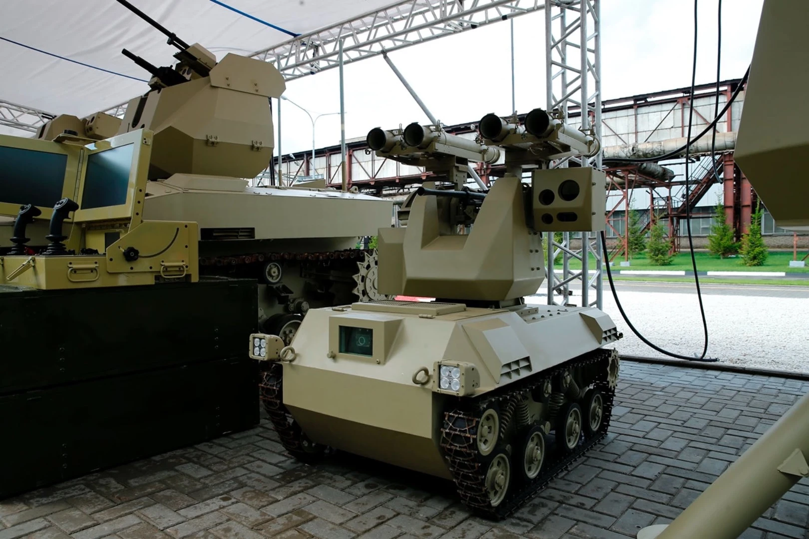 Allegedly autonomous-capable weaponry revealed by Russia and the Kalashnikov Group in 2017