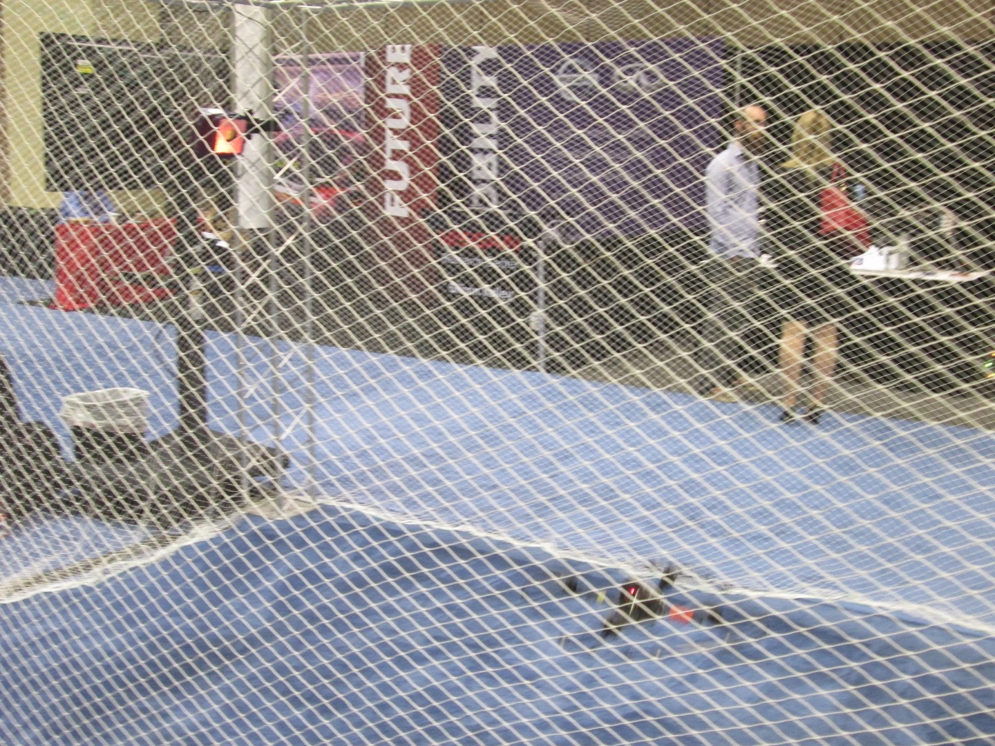 Drone demonstrating vision and navigation system