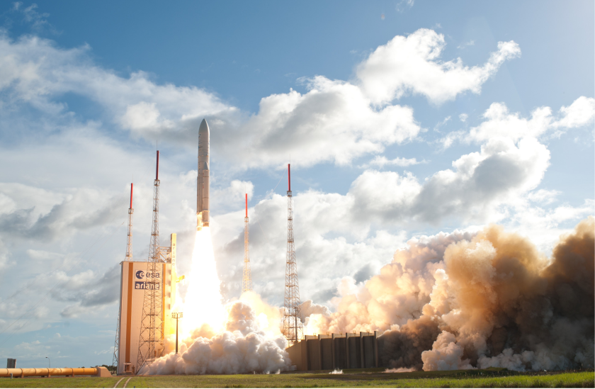 Launch is scheduled for October 2018 (Photo: Arianespace)