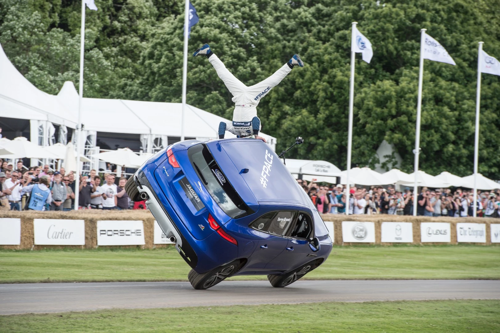 Jaguar puts the F-Pace on show