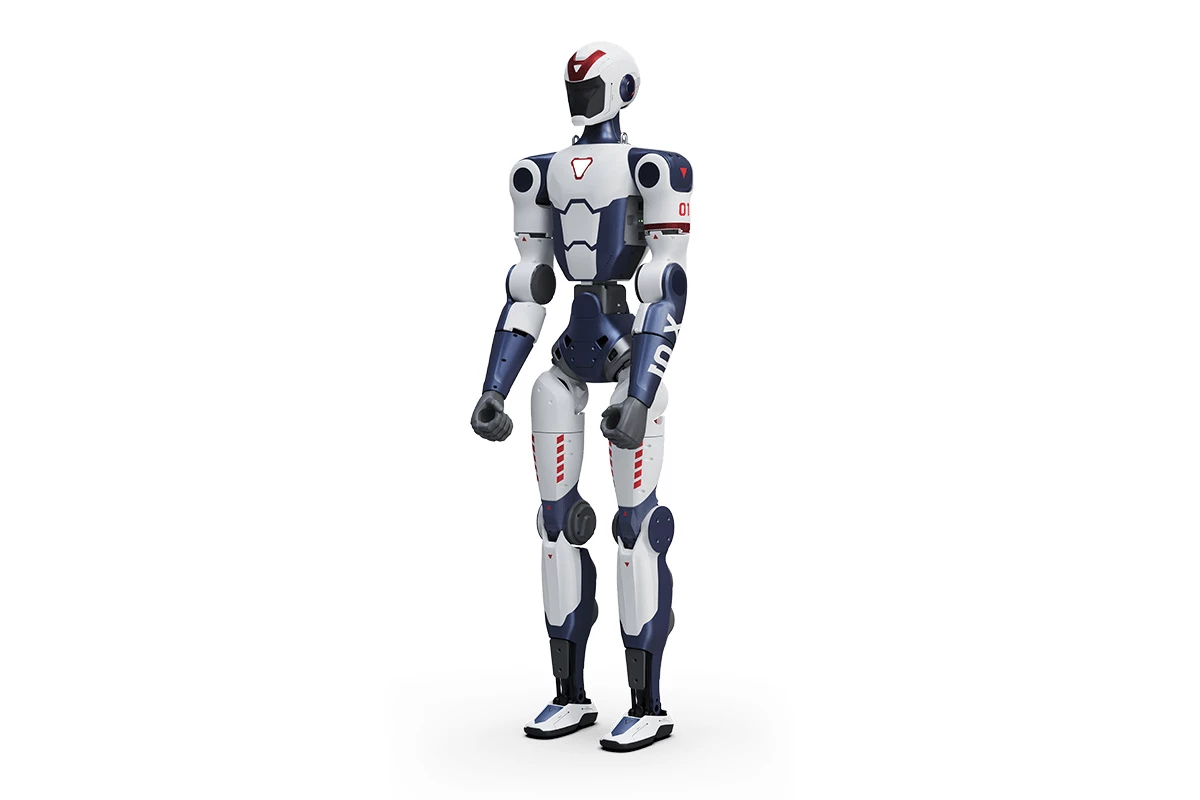 The R1 is 4 ft tall and weighs just 55 lb, so it can't do a whole lot – but it's great for robotics research and automation training projects