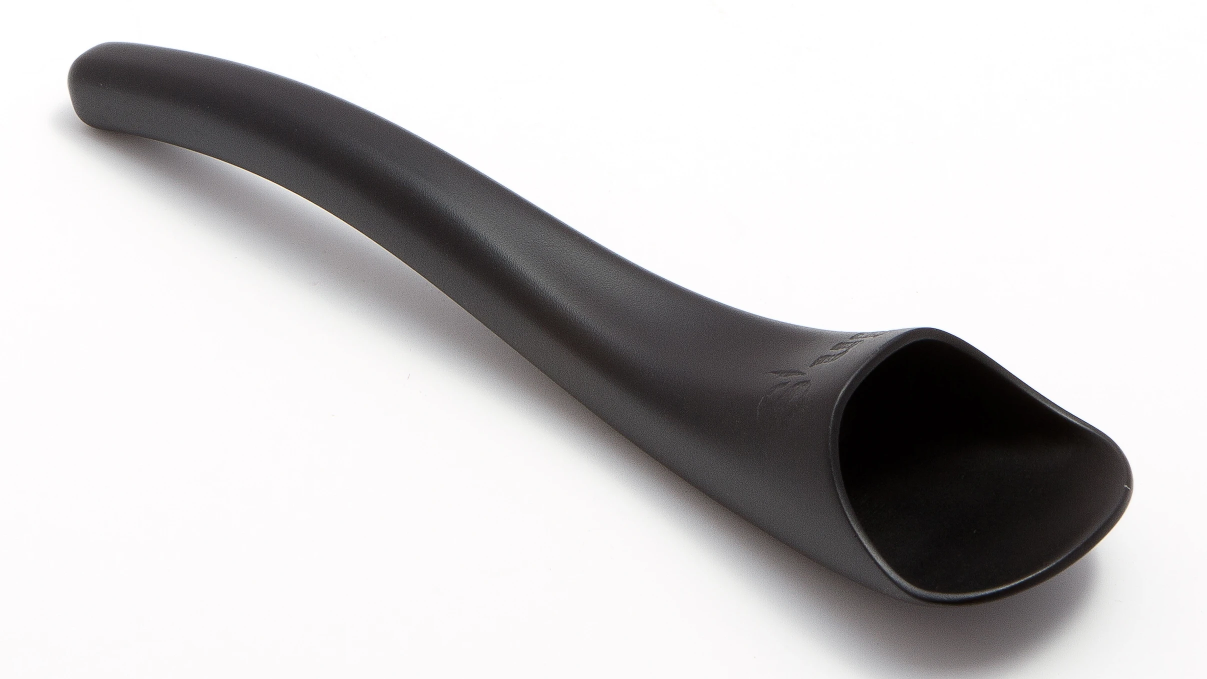 The S'up Spoon features a deeper cavity to more securely hold loose food and liquids