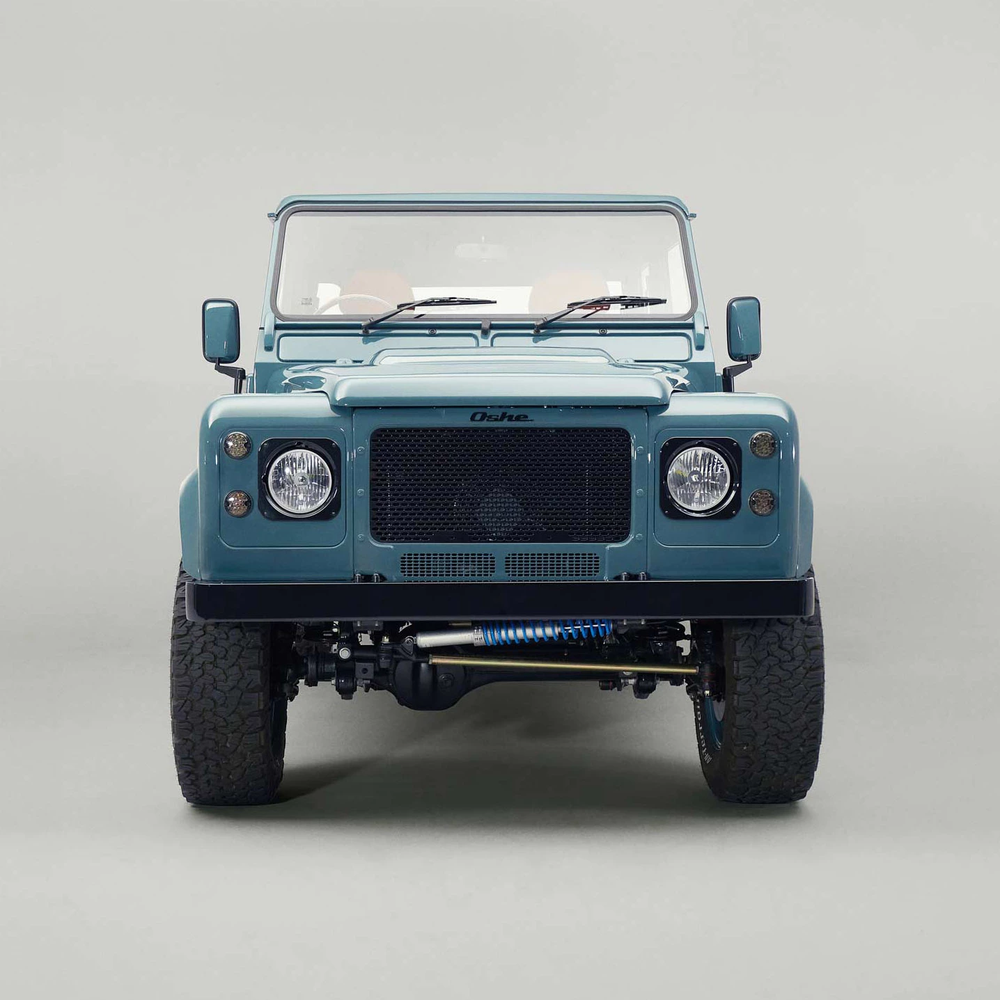The Zambezi Defender originally started as a stripped-down chassis and was then rebuilt piece by piece over 3,000 hours