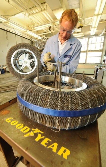 Building a space-age tire