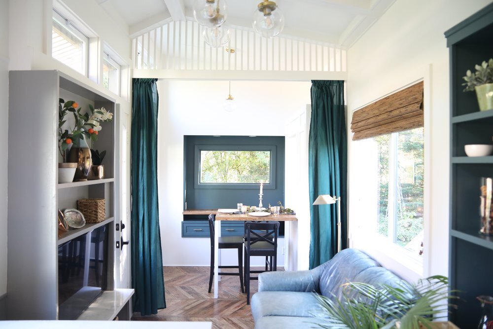 The Pacific Harmony gets power from a standard RV-style hookup
