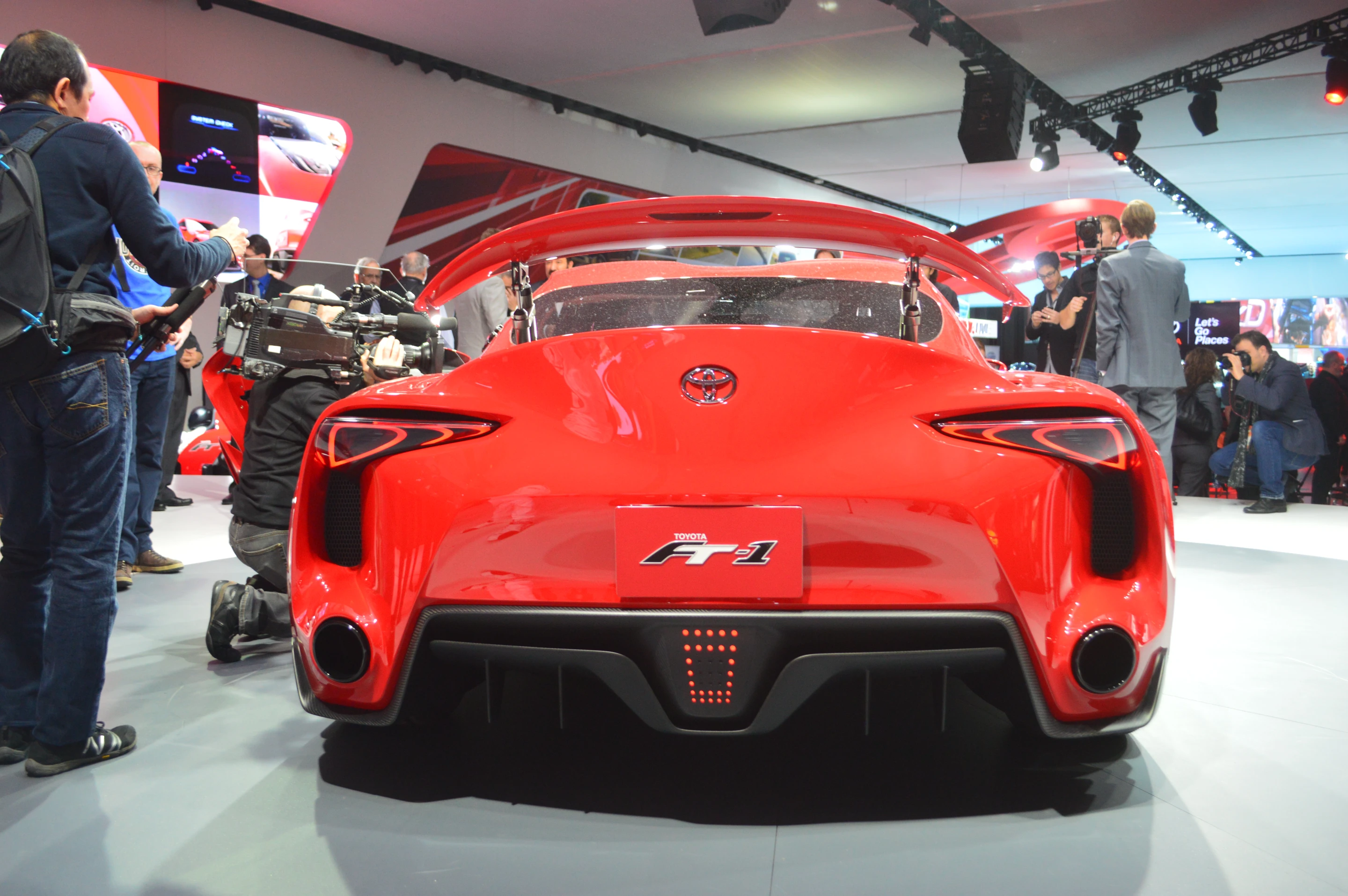 The taillamp ducts are like a more pronounced version of those on the Chevy Corvette Stingray