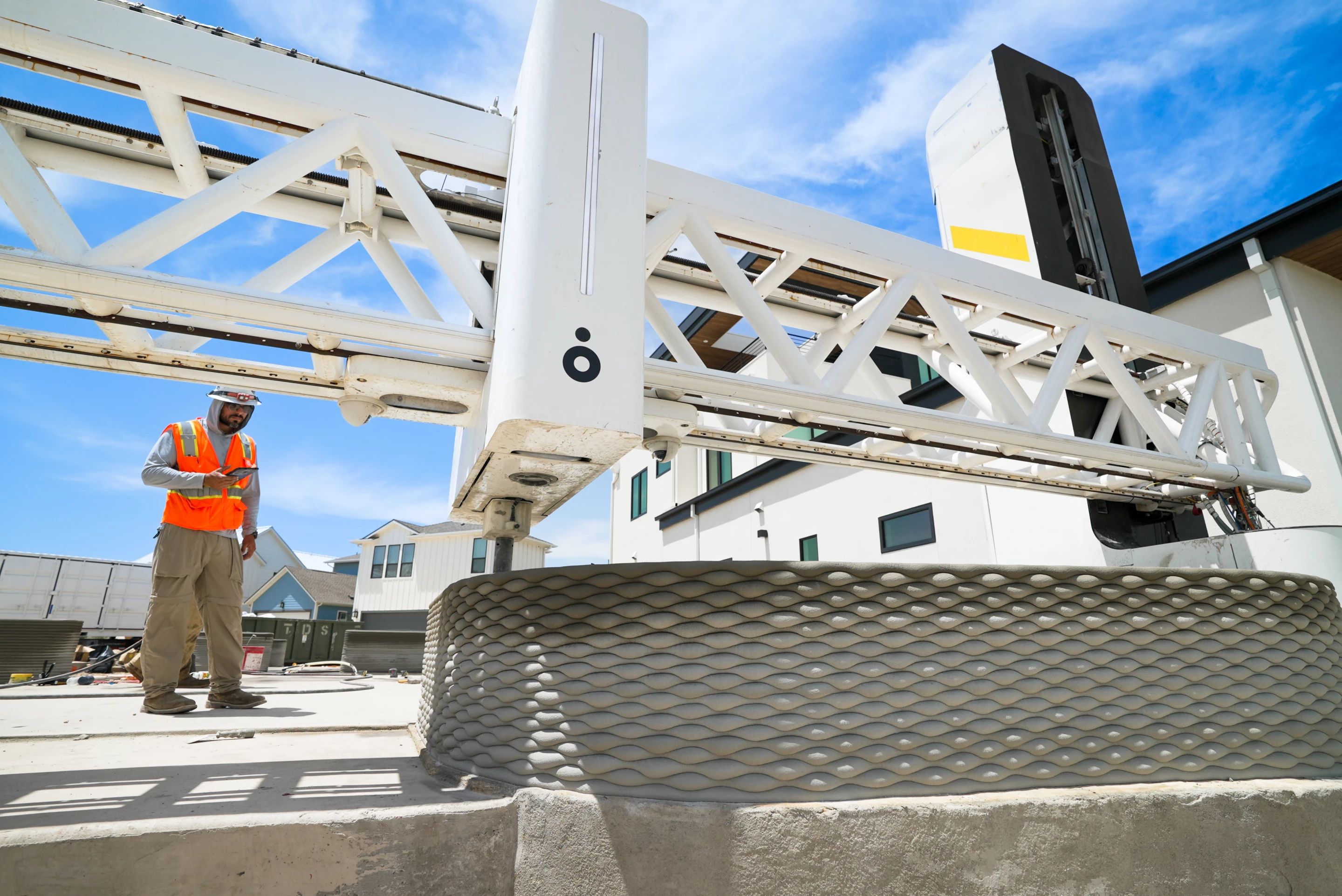 The 3D-printed homes are currently under construction and will cost $195,000