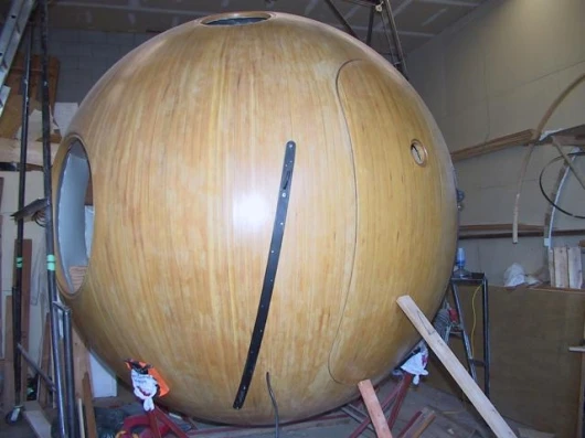 This is Eryn, the 3.2 metre prototype due for hanging in late March 2005.