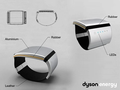 Dyson energy bracelet design