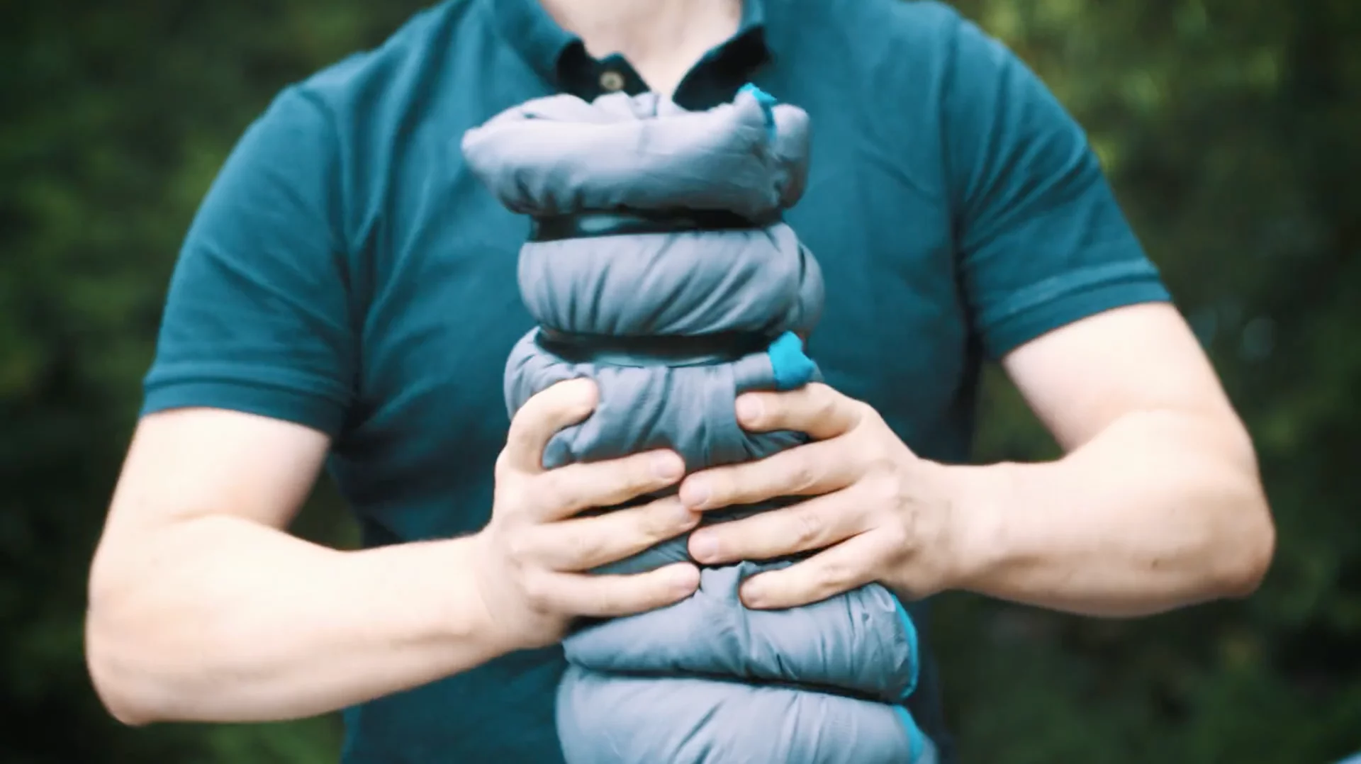 Adventure Tape can be used to compress gear to make it fit in a backpack more easily