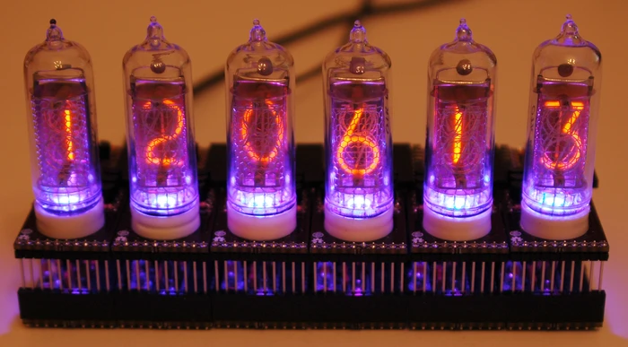 The Smart Nixie Tube display can be programmed to serve a variety of purposes, from clock to stock ticker