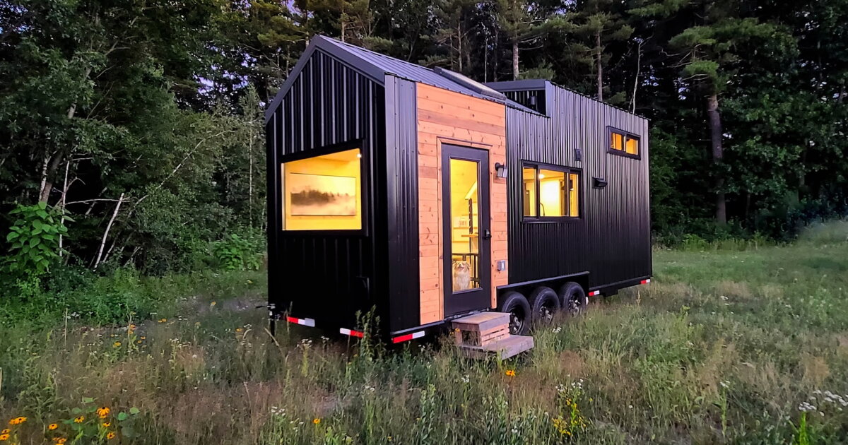 Scandi-style tiny house packs space-saving layout into just 270 sq ft