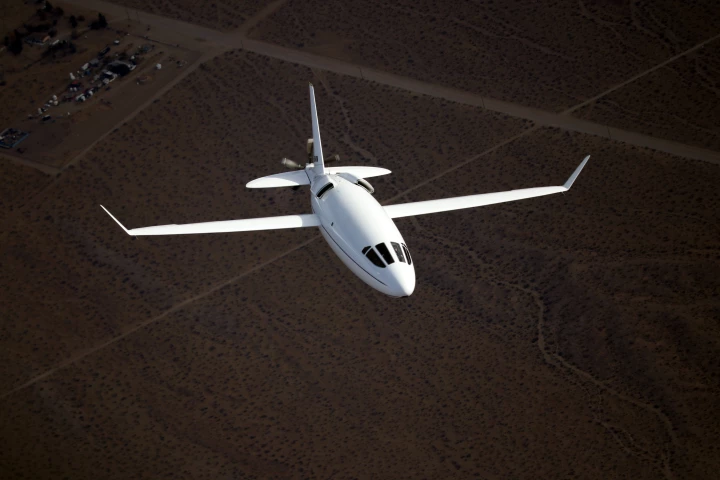 Otto Aviation says its Celera 500L 'bullet plane' offers the performance of a small jet, using 1/8th the fuel and costing 1/6th as much to run