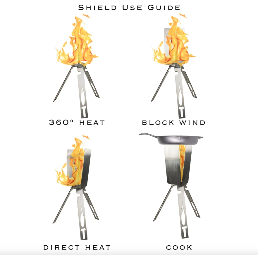 Tripod Torch heat shield user guide
