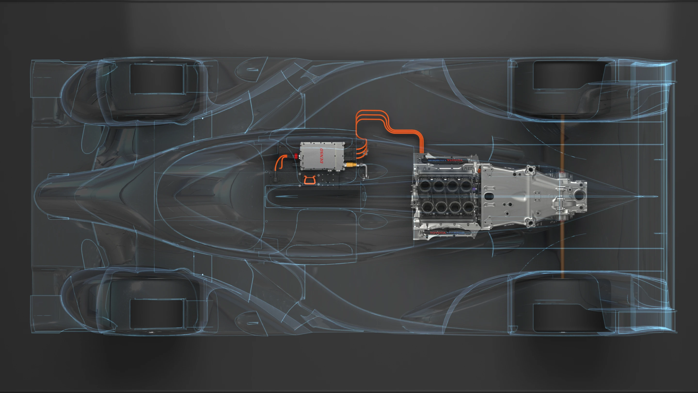 Schematic of the 2013 Toyota TS 030