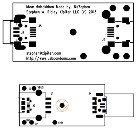 USBCondom schematic