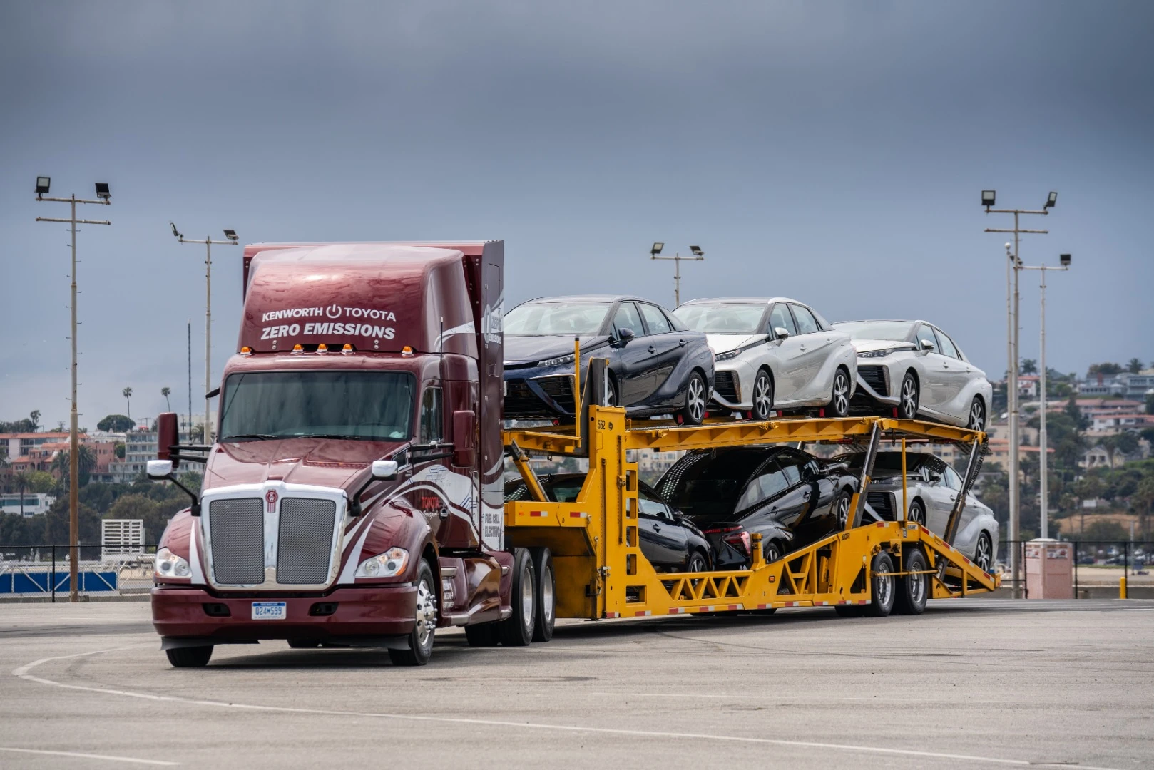 Ten of the new FCET trucks will be deployed this year