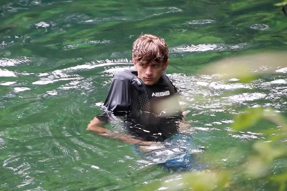 In water with the Lifeshirt