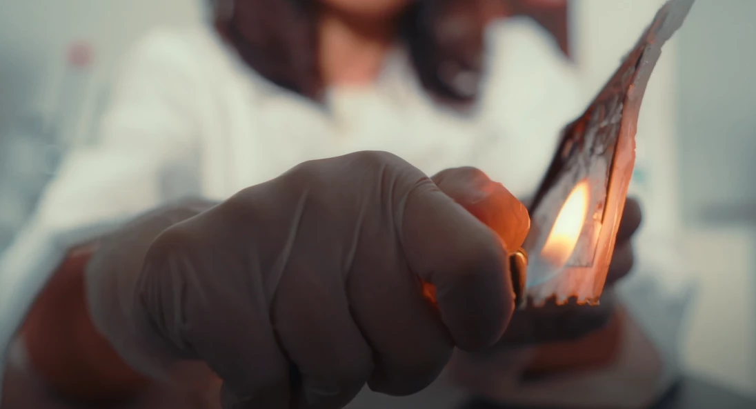 Flint says that its cellulose-based battery will continue working briefly when exposed to flame, then degrade naturally without sparking a larger fire or explosion