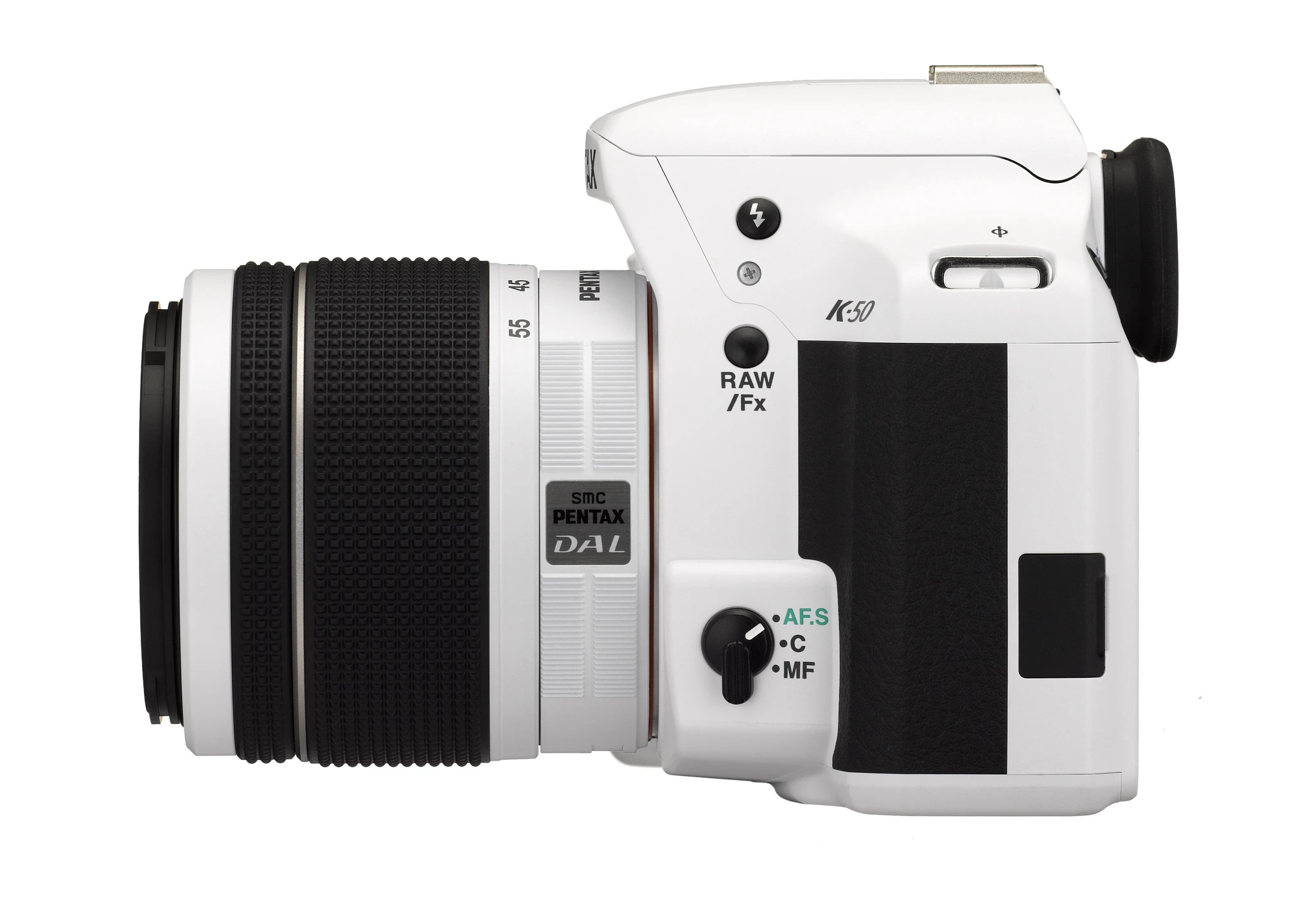 The 16 MP K-50 can capture RAW and JPEG image formats