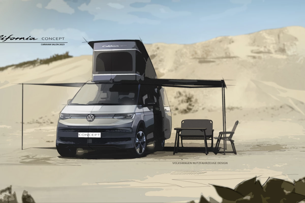 Volkswagen teases the Multivan California Concept camper van