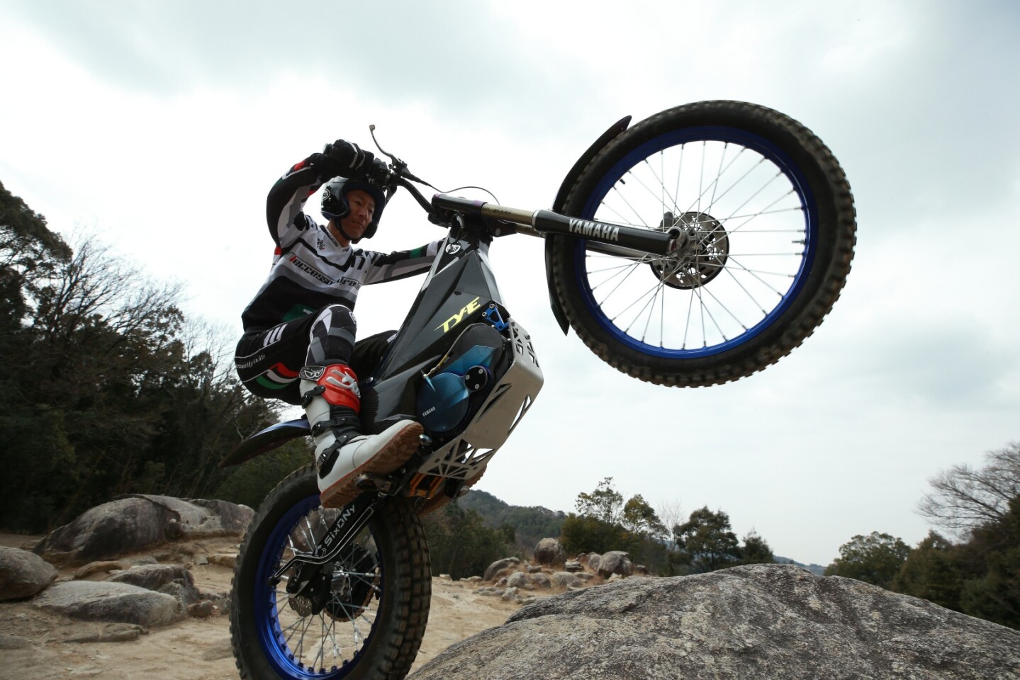 Yamaha TY-E: a rare electric with a clutch