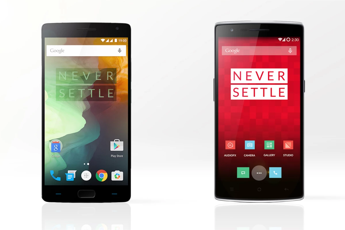 Gizmag compares the features and specs of the 2015 flagship OnePlus 2 (left) and the 2014 version, the OnePlus One