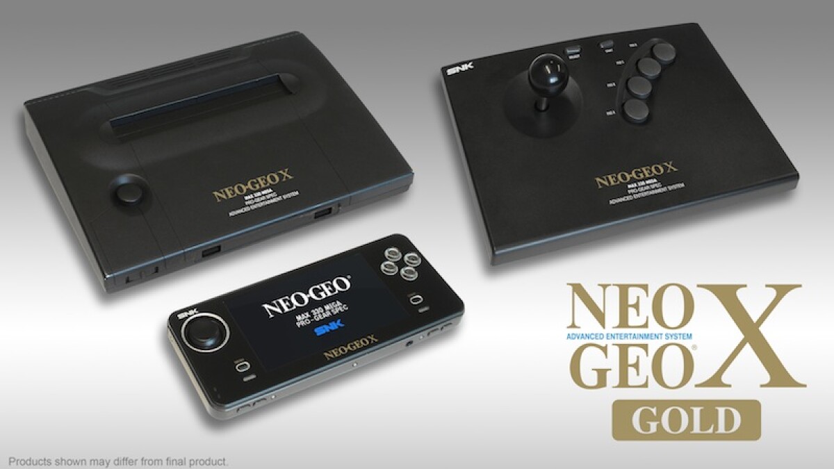 Neo Geo X Gold to launch December 6