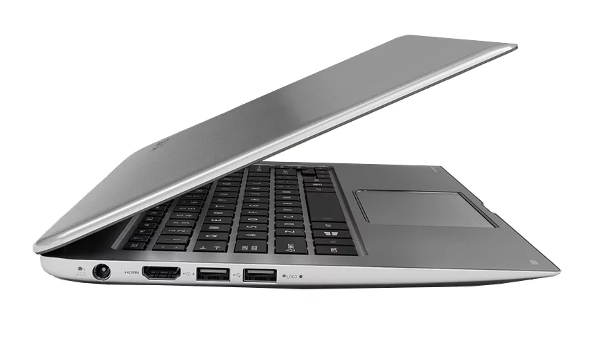 The KIRAbook is thinner and lighter than the Retina MacBook Pro