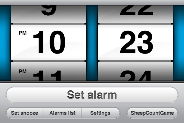 The A!arm app for iPhone and iPod touch