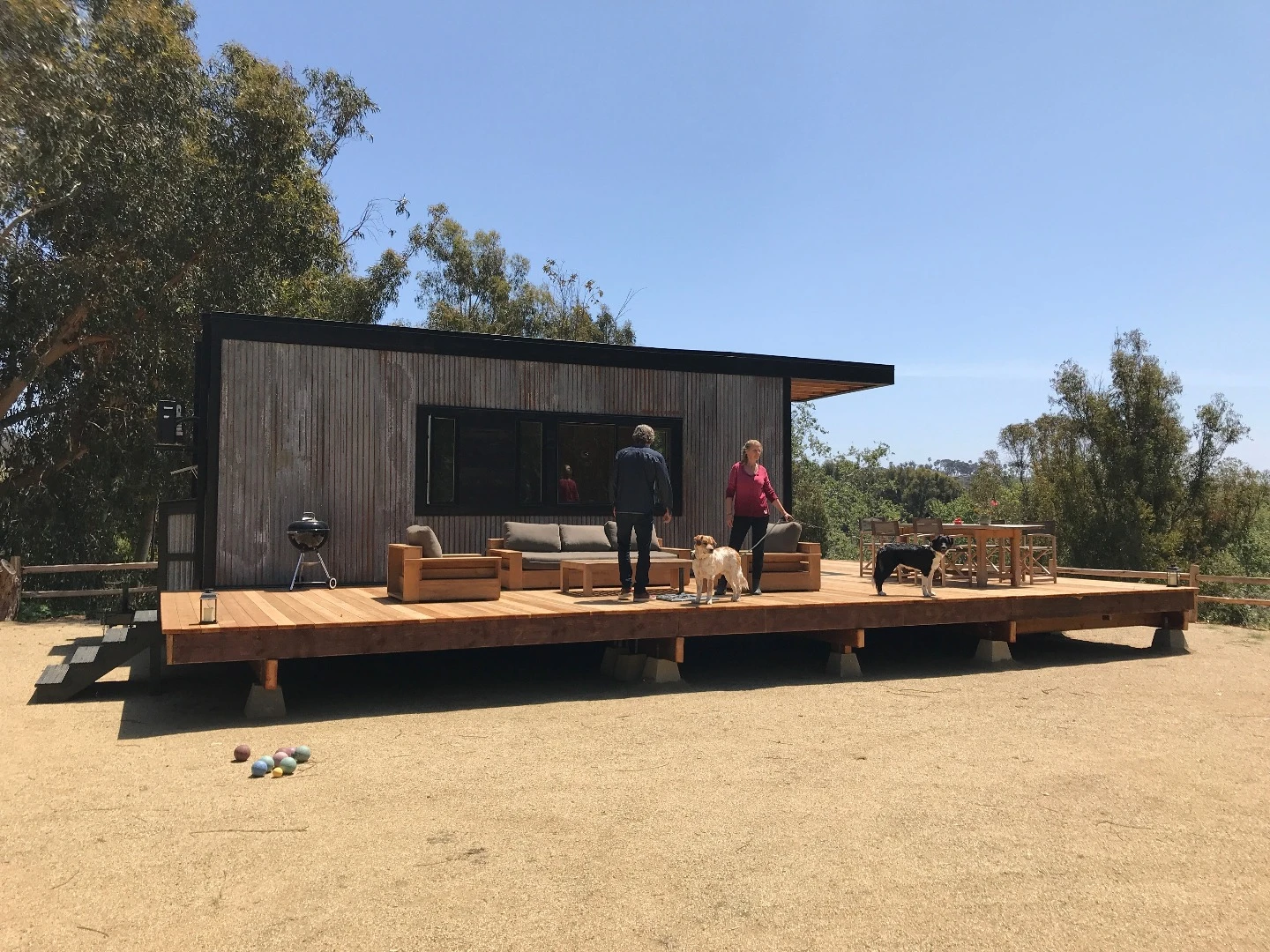 When children’s author Cornelia Funke approached David Latimer to build her a new writing studio and guesthouse, it would require a little departure from his previous work as lead designer of Tennessee’s New Frontier Tiny Homes