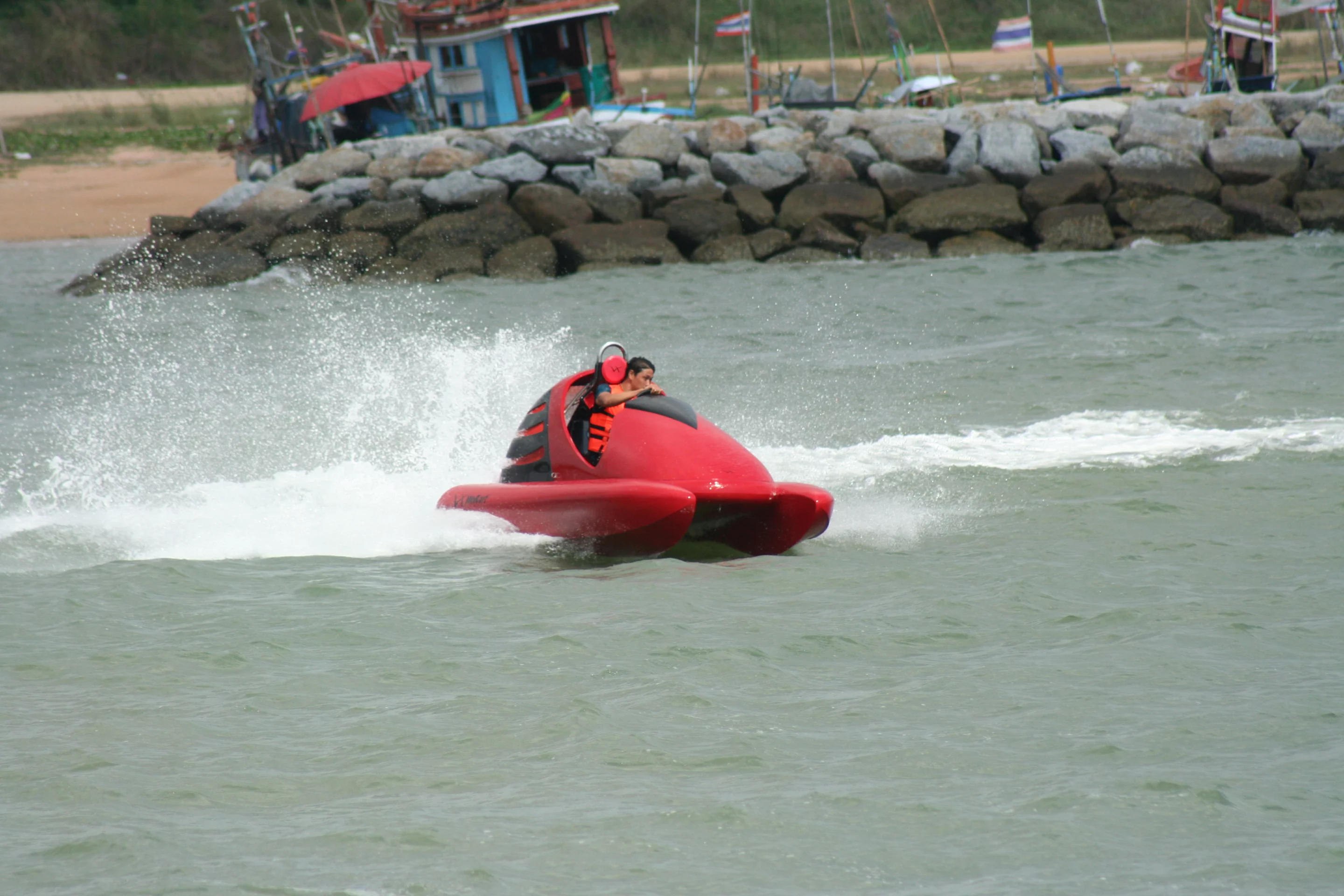 The EUR20,000 Wokart was conceived as a go-kart for the water (Photo: Wokart)