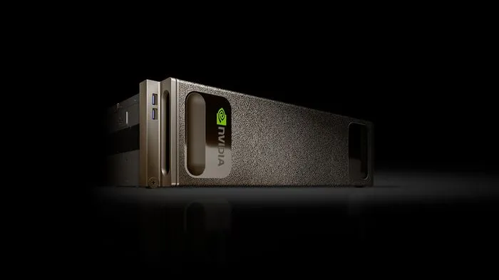 Nvidia's DGX-1 has eight Tesla GP100 GPUs, each with 16 gigabytes of memory