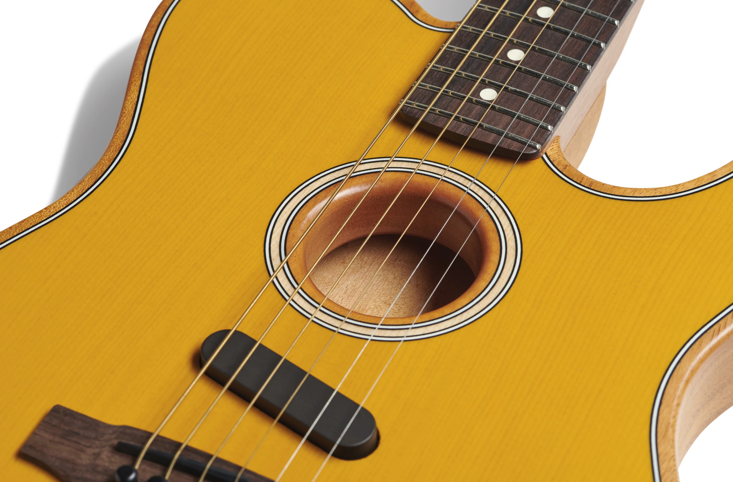 The Acoustasonic Player Telecaster comes with six new tones, and two pickup systems
