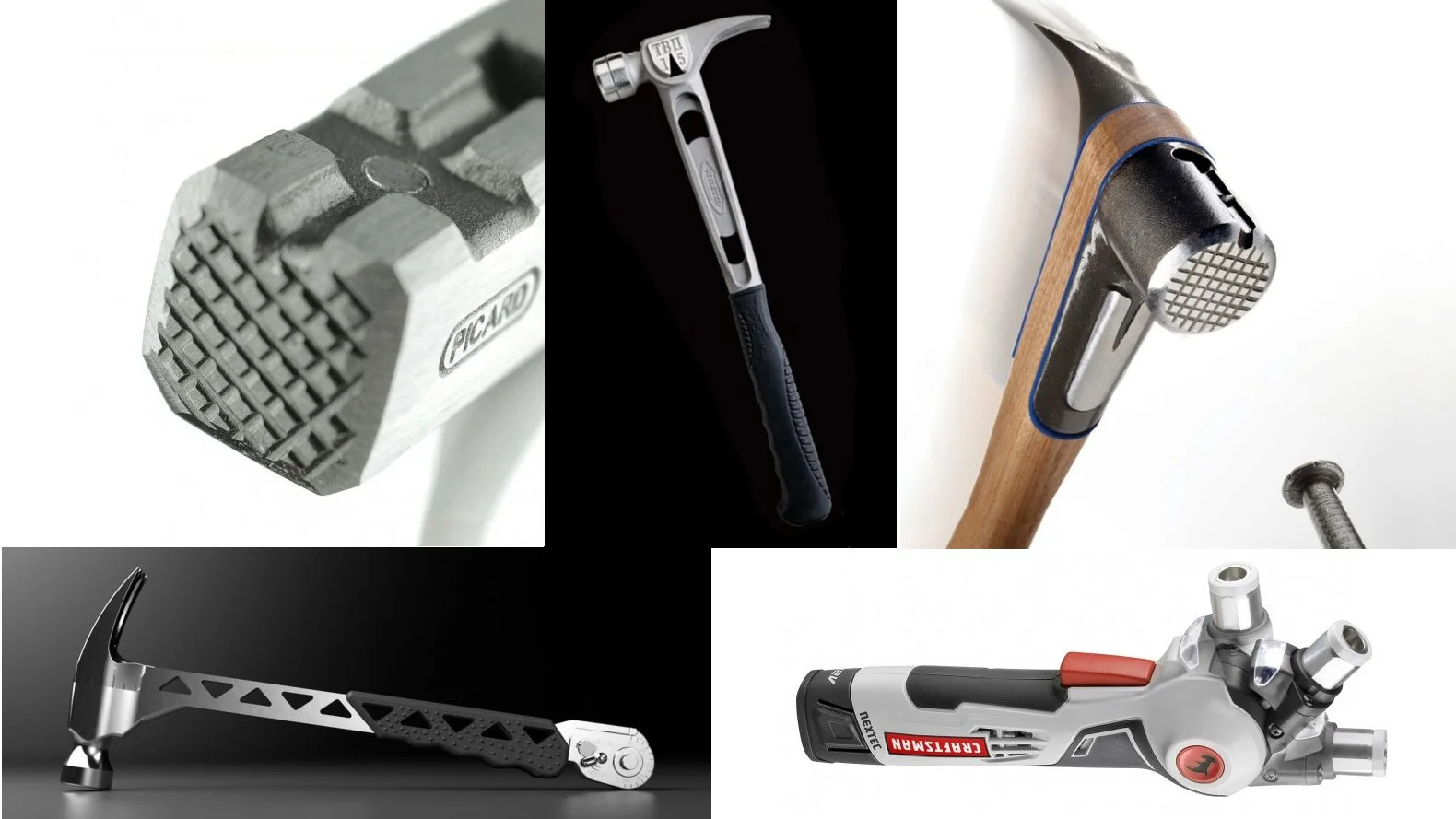Five of Gizmag's favorite high-tech hammers