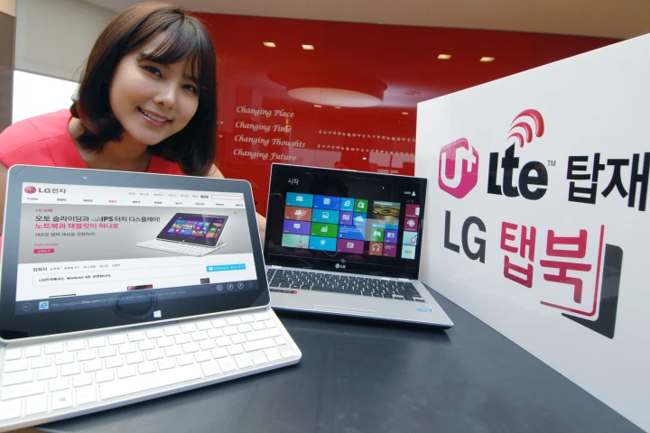 LG will be showcasing the LTE-enabled Tab-Book Z160 Ultra tablet/ultrabook hybrid at Mobile World Congress