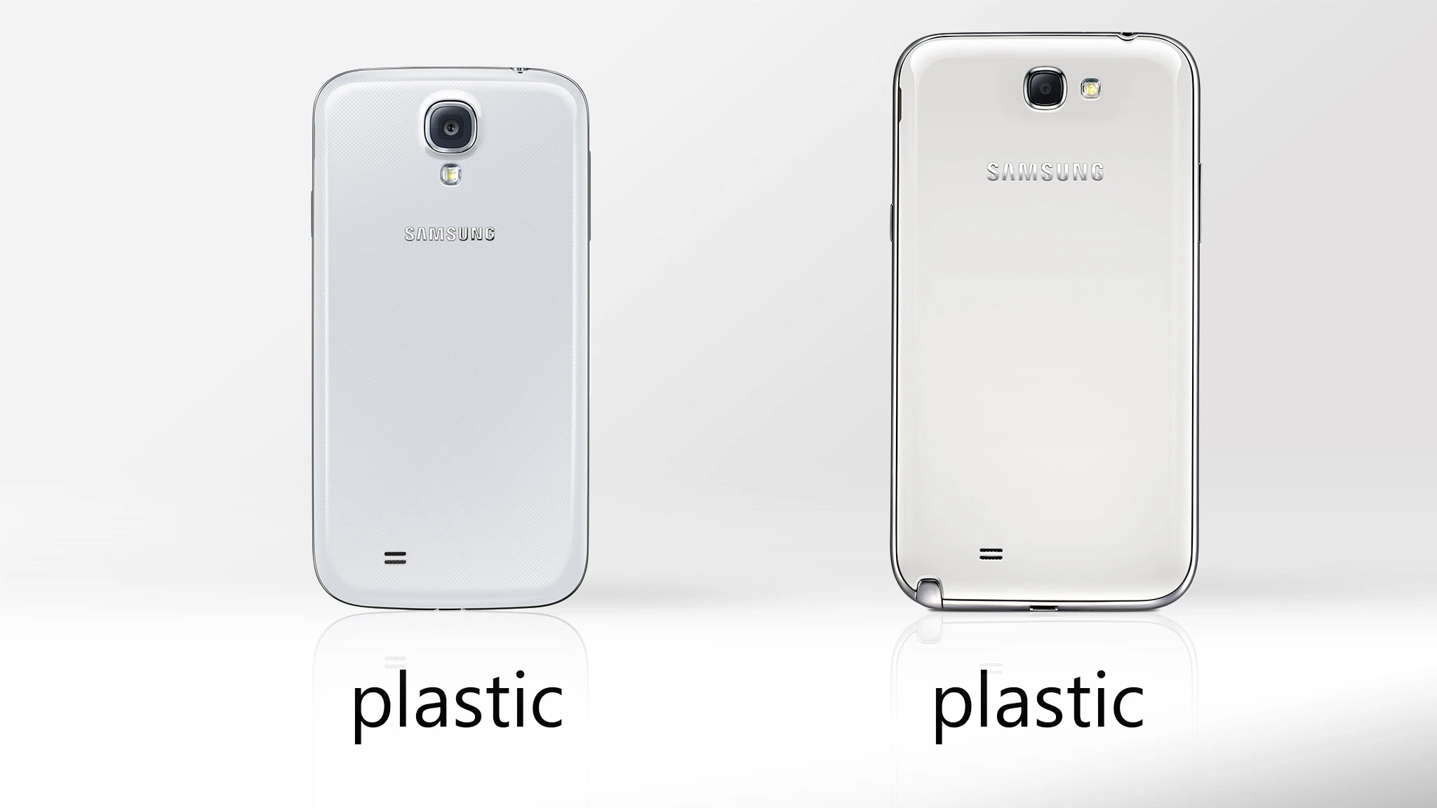All plastic here