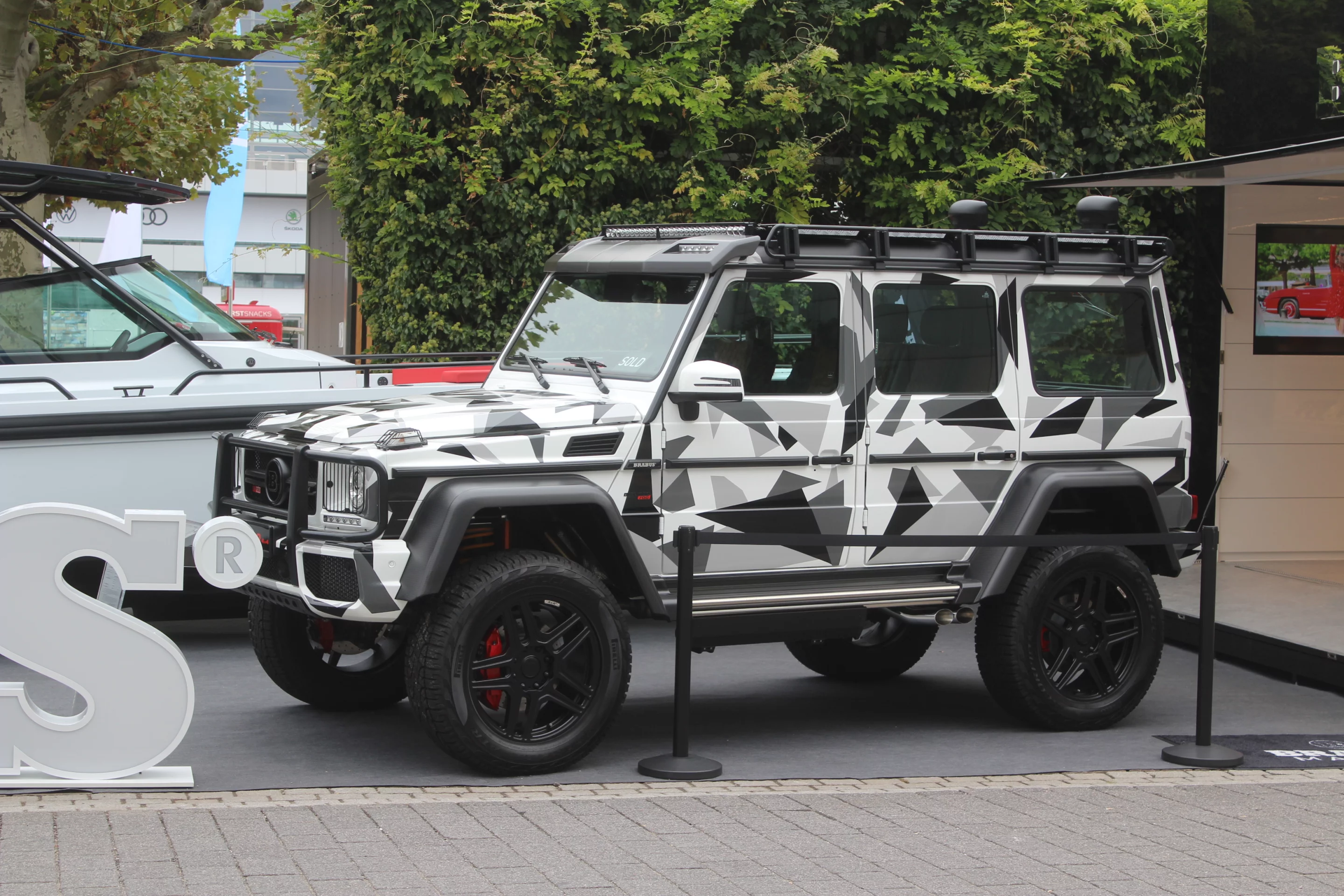 Brabus shows off one of its tuned G-Classes