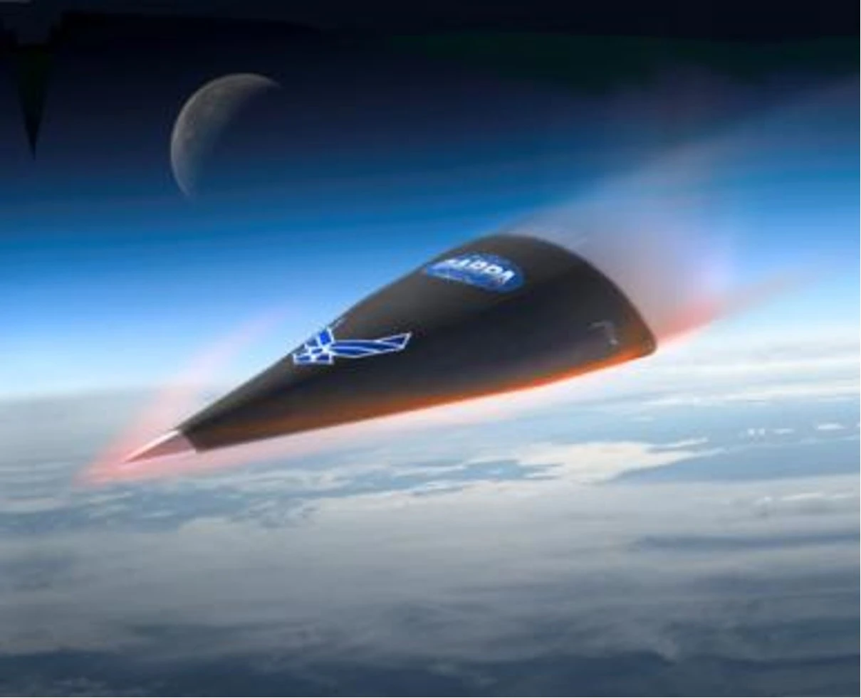 Artist's concept of DARPA's Hypersonic Test Vehicle (HTV) 2